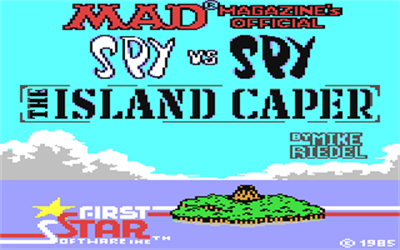 Spy vs Spy: The Island Caper - Screenshot - Game Title Image