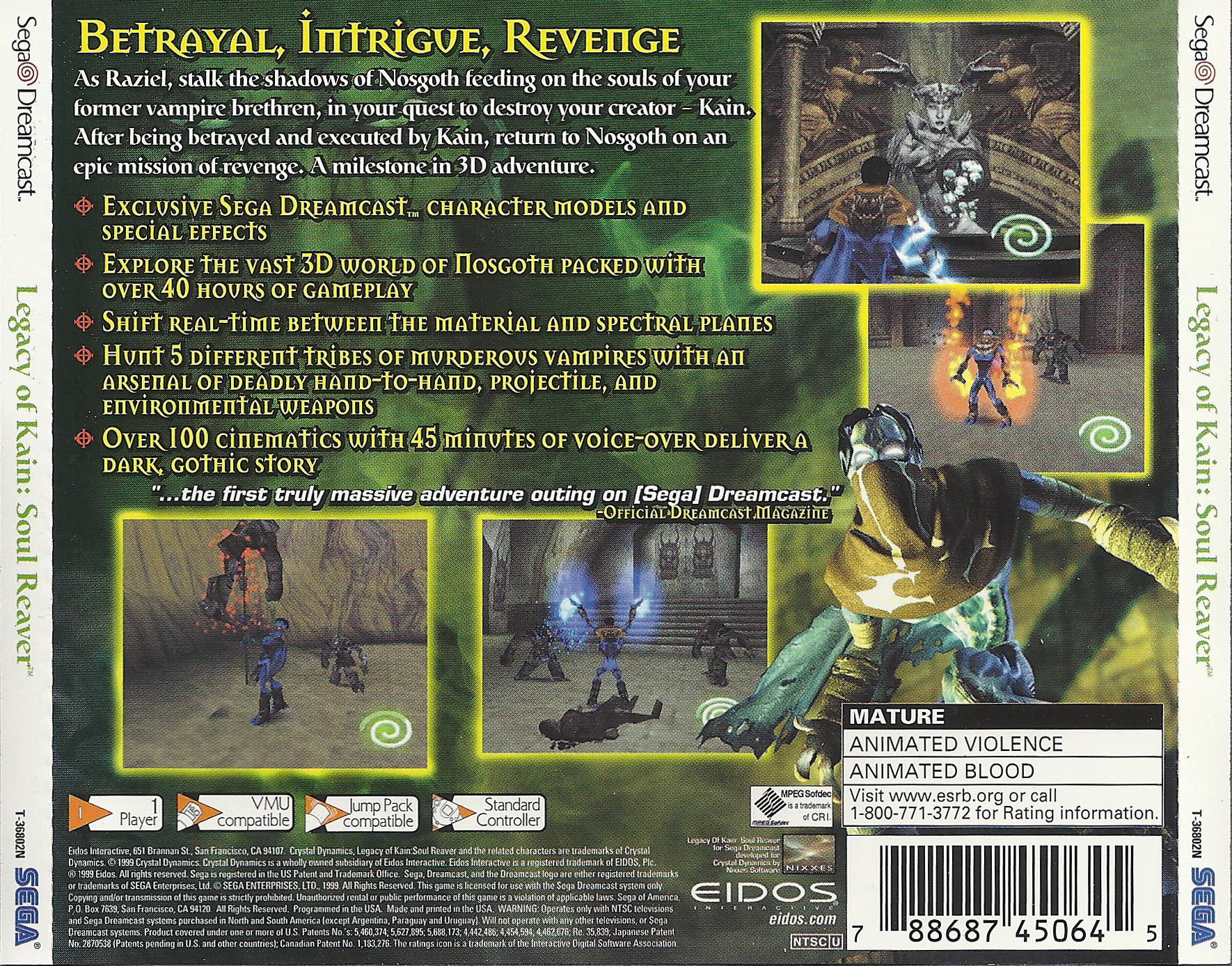 Legacy of Kain: Soul Reaver Details - LaunchBox Games Database