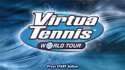 Virtua Tennis: World Tour - Screenshot - Game Title Image
