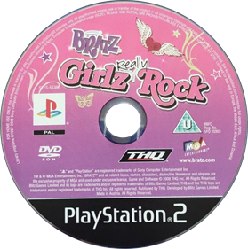 Bratz: Girlz Really Rock - Disc Image