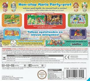 Mario Party: Star Rush - Box - Back Image