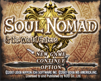 Soul Nomad & the World Eaters - Screenshot - Game Title Image