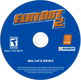 FlatOut 2 - Disc Image