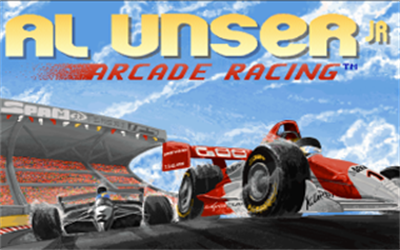 Al Unser, Jr. Arcade Racing - Screenshot - Game Title Image
