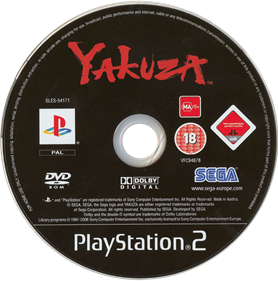 Yakuza - Disc Image