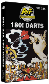 180! Darts - Box - 3D Image