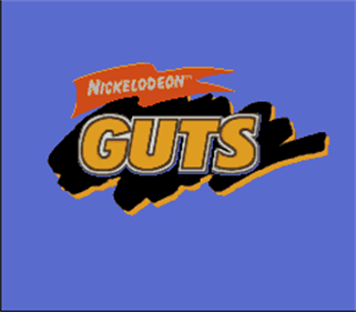 Nickelodeon GUTS - Screenshot - Game Title Image