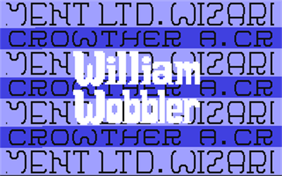 William Wobbler - Screenshot - Game Title Image