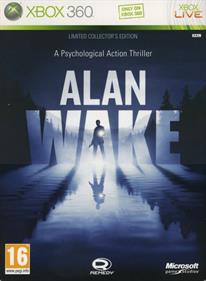 Alan Wake: Limited Collector's Edition - Box - Front Image