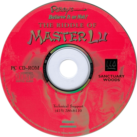 Ripley's Believe It or Not!: The Riddle of Master Lu - Disc Image