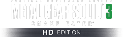 Metal Gear Solid 3: Snake Eater: HD Edition - Clear Logo Image