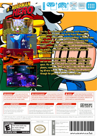 Bomberman Hero - Fanart - Box - Back Image