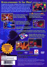 DDRMAX: Dance Dance Revolution - Box - Back Image