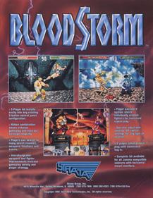BloodStorm - Advertisement Flyer - Front Image