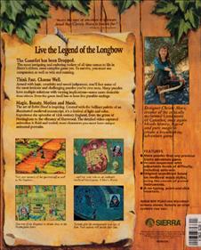 Conquests of the Longbow: The Legend of Robin Hood - Box - Back Image