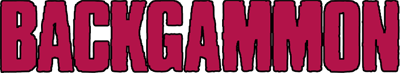 Backgammon (Psion Software/Sinclair Research) - Clear Logo Image
