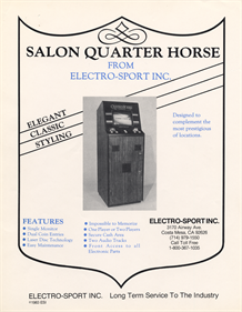 Quarter Horse - Advertisement Flyer - Front Image