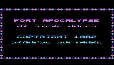 Fort Apocalypse - Screenshot - Game Title Image
