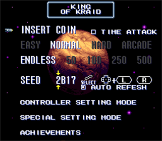 Super Metroid Arcade: Endless Mode - Screenshot - Game Title Image