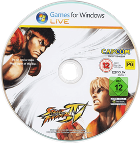 Street Fighter IV - Disc Image