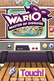 Wario: Master of Disguise - Screenshot - Game Title Image