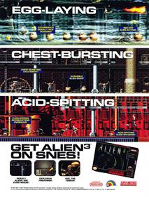 Alien 3 - Advertisement Flyer - Front Image