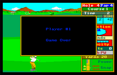 Leader Board Golf - Screenshot - Game Over Image