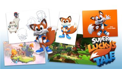 Super Lucky's Tale - Fanart - Background Image