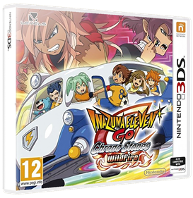 Inazuma Eleven Go Chrono Stones: Wildfire - Box - 3D Image