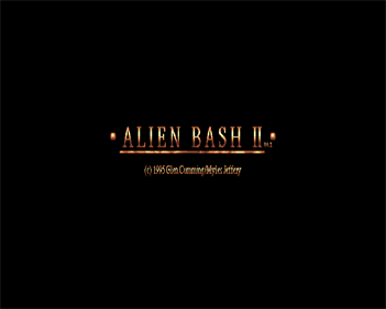 Alien Bash II - Screenshot - Game Title Image
