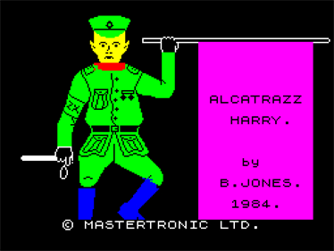 Alcatraz Harry - Screenshot - Game Title Image