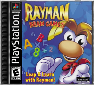 Rayman Brain Games - Box - Front - Reconstructed Image