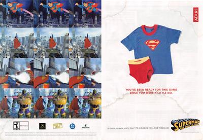 Superman: The Man of Steel - Advertisement Flyer - Front Image