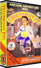 Technician Ted  - Box - 3D Image