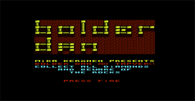 Bolder Dan - Screenshot - Game Title Image
