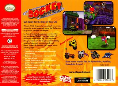 Rocket: Robot on Wheels - Box - Back Image