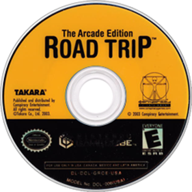 Road Trip: The Arcade Edition - Disc Image