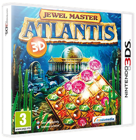 Jewel Master: Atlantis 3D - Box - 3D Image