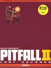 Pitfall II: Lost Caverns - Box - Front