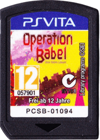 Operation Babel: New Tokyo Legacy - Cart - Front Image