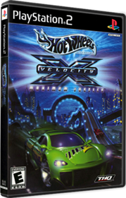 Hot Wheels: Velocity X: Maximum Justice - Box - 3D Image