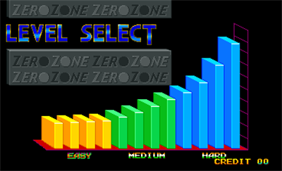 Zero Zone - Screenshot - Game Select Image