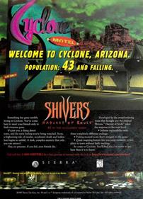 Shivers Two: Harvest of Souls - Advertisement Flyer - Front Image