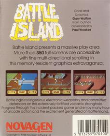Battle Island - Box - Back Image