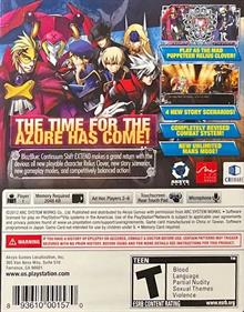 BlazBlue: Continuum Shift Extend - Box - Back Image