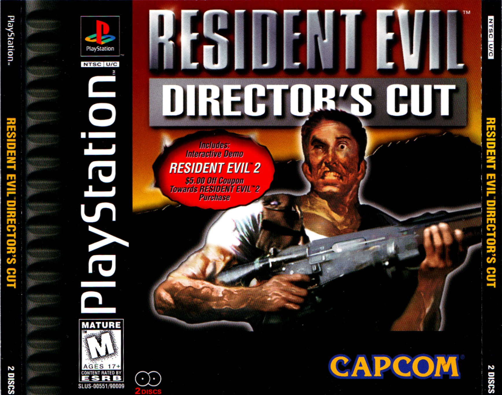 Resident Evil Directors Cut Details Launchbox Games Database 5523