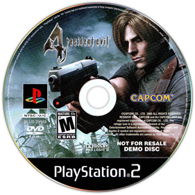 Resident Evil 4 (Demo Disc) - Disc Image