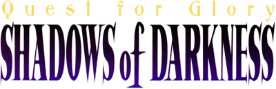 Quest for Glory: Shadows of Darkness (CD) - Clear Logo Image