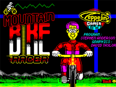 Mountain Bike Racer (Zeppelin) - Screenshot - Game Title Image