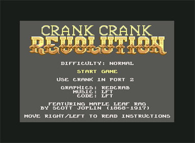 Crank Crank Revolution - Screenshot - Game Title Image